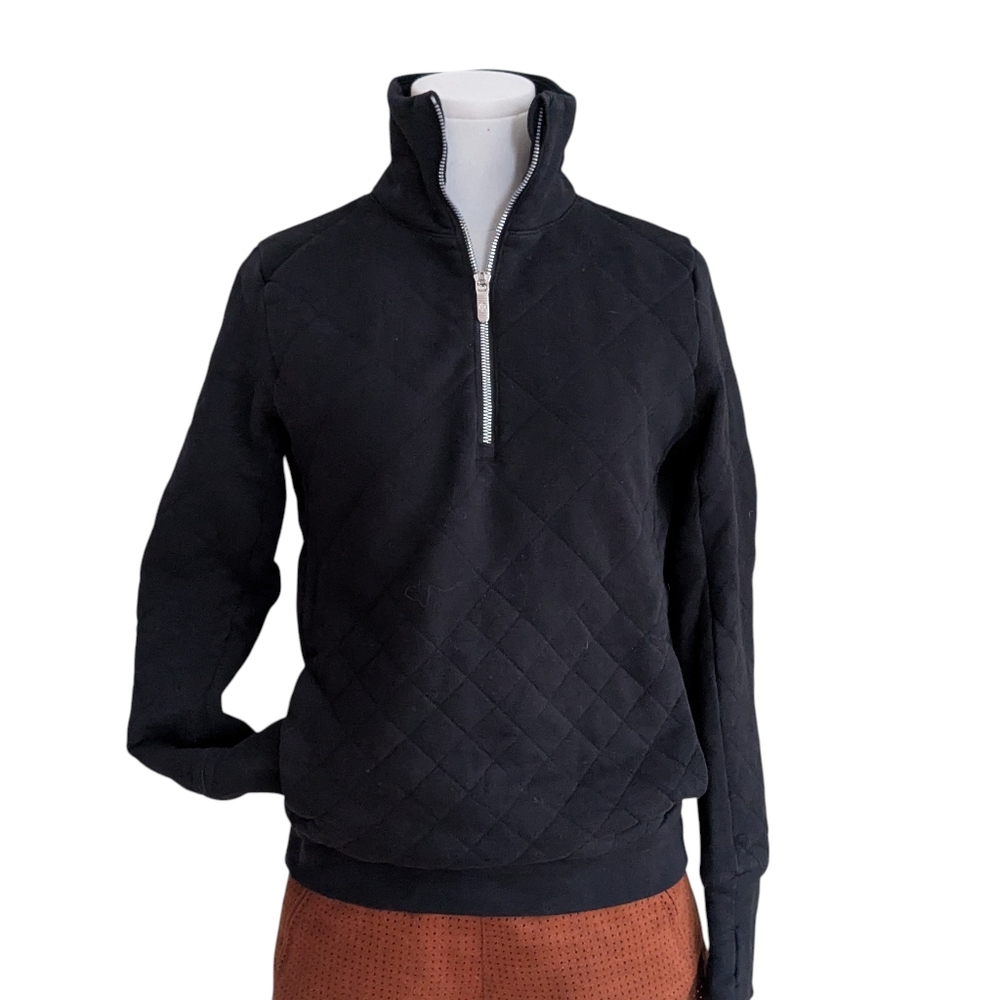 Lululemon Quilted Pullover Black Size 2